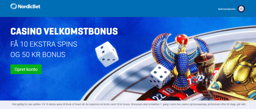 NordicBet Casino Bonus