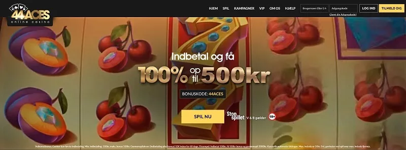 44Aces bonus