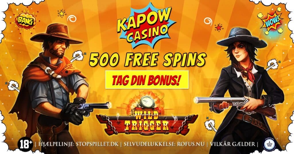 Kapow Casino bonus