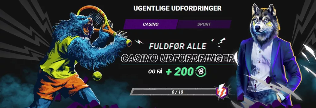 Betinia dk ugentlige udfordringer