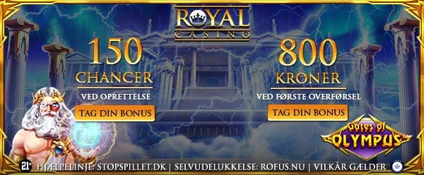 Royal Casino dk bonus