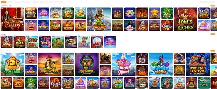 Get Lucky online casino spil